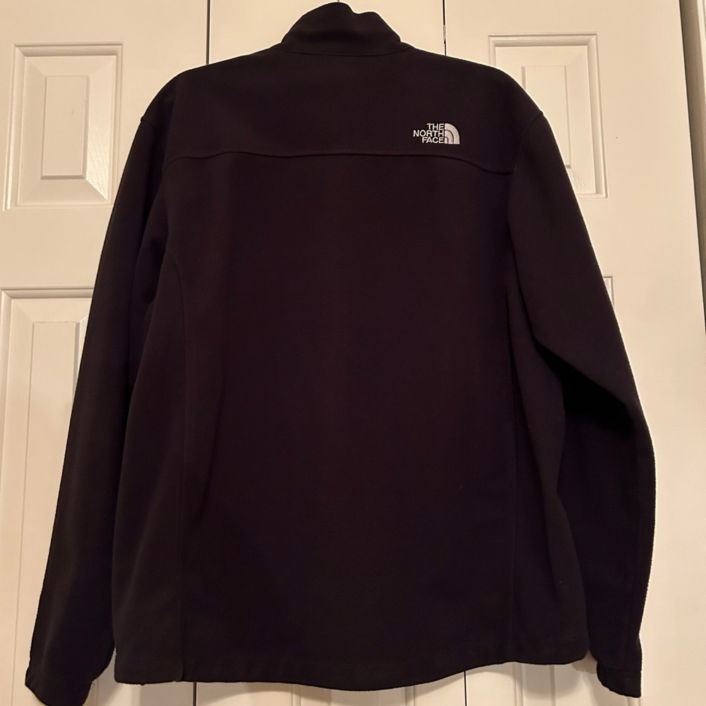 The North Face Windwall Men’s Black Full Zip Fleece Jacket Size L - Picture 6 of 8